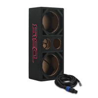 Dual 8” + Dual 4” Tweeter Ported Voceteo Empty Enclosure | Speakon-Ready