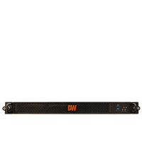 Digital Watchdog DW-BJP1U20T-LX Blackjack P-Rack 1U 4-Bay Chassis Server, Linux Ubuntu Desktop 20.04.5 LTS OS, 20TB Storage