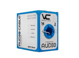 Vertical Cable 209-2321/BK 14/4 Audio Cable - 500ft Pull Box, Black