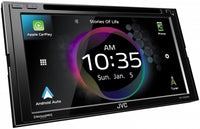 JVC KW-V960BW 6.8" DVD/CD Multimedia Receiver with Wireless Apple CarPlay & Android Auto