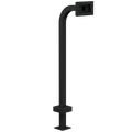 Pedestal Pro 22PE1-AIPH-10-CRS 48" Steel Gooseneck Pedestal - Aiphone JO-1FD