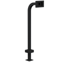 Pedestal Pro 22PE1-AIPH-10-CRS 48" Steel Gooseneck Pedestal - Aiphone JO-1FD