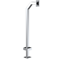 Pedestal Pro 22PE1-AIPH-13-304 48" Steel Gooseneck Pedestal - Aiphone JP-DA