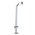 Pedestal Pro 22PE1-CELL-01-304 48" Stainless Gooseneck Pedestal - Cellgate 450