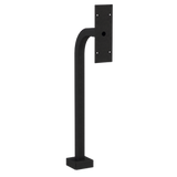 Pedestal Pro 22PE1-DOOR-05-CRS 36" Steel Gooseneck Pedestal - DoorBird D1101KH