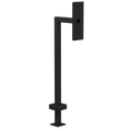 Pedestal Pro 22PE1-DOOR-06-CRS 45" Steel Gooseneck Pedestal - DoorBird D31TDV