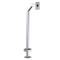 Pedestal Pro 22PE1-DORK-01-304 48" Stainless Gooseneck Pedestal - Doorking 1402