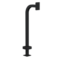 Pedestal Pro 22PE1-LIFT-01-CRS 42" Steel Gooseneck Pedestal - Liftmaster KPW5 access system.