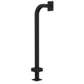 Pedestal Pro 22PE1-SECB-01-CRS 48" Steel Gooseneck Pedestal - Security Brands Ridge Keypad