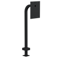 Pedestal Pro 22PE1-XLG-001-CRS 48" Steel Gooseneck Pedestal - LittleBird/GateHawk
