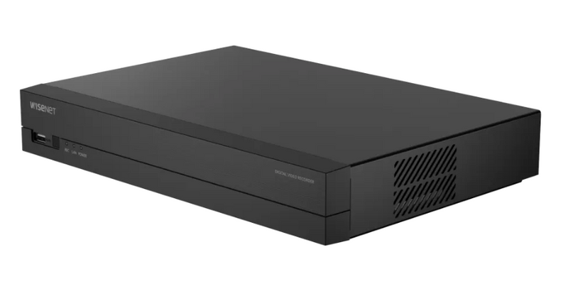 Hanwha ARD-410 4-Channel AHD, TVI, CVI, CVBS, IP Recorder, Black