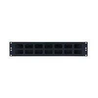2U Finger Duct Cable Manager