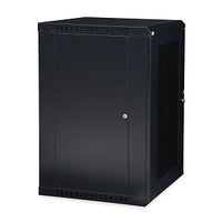 LINIER Fixed Wall Mount Cabinet, Vented Door, 19", 250 lb