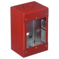 Edwards Signaling 27193-11 Fire Alarm Surface Mount Box, Red