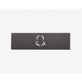 DoorBird D21X Nameplate for Call Button with Bell Symbol, Beige Grey (RAL 7006)