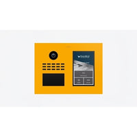 DoorBird D31TDH IP Video Intercom for Multi-Tenant Residential, Saffron Yellow (RAL 1017)
