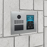 DoorBird D31TDH IP Video Intercom for Multi-Tenant Residential Buildings, Brushed Gold (BRSHGOLD)
