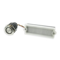 DoorBird D21X Round Call Button with Nameplate, Stainless Steel