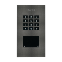 DoorBird A1121 Flush-Mount IP Access Control Device Multi-Technology, Mahogany Brown (RAL8016)