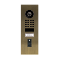 DoorBird D1101FV Fingerprint 50 Flush-Mount IP Video Intercom, Grey White (RAL9002)