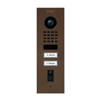 DoorBird D1102FV Fingerprint 50 Flush-Mount IP Video Intercom, Anthracite Grey (RAL 7016)