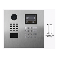 DoorBird D22DKH Flush-Mount IP Video Intercom with Keypad, RFID and Bluetooth, Stainless Steel