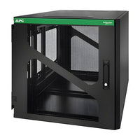 APC AR112SM NetShelter Wallmount Rack Enclosure Cabinet Side Mount UPS Depth, 12U