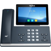 Yealink 1301111 SIP-T58W IP Phone, 7" Touch Screen, Black