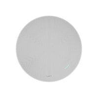 Yealink 1303094 1303130 SkySound 2-Way Coaxial Networked Ceiling Loudspeaker with White Mesh Cover, Designed for Conference Space