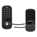 Yale Locks YRL216-ZW2-0BP Yale YRL216-ZW2-0BP Assure Lever Push Button Keypad Lock with Z-Wave Plus, Oil Rubbed Bronze