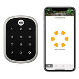 Yale Locks YRD256-CBA-619 Yale YRD256-CBA-619 Assure Lock SL Touchscreen with Wi-Fi and Bluetooth, Satin Nickel