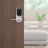 Yale Locks YRL226-CBA-619 Yale YRL226-CBA-619 Assure Lever Touchscreen Keypad Lever Lock with Wi-Fi and Bluetooth, Satin Nickel