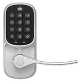 Yale Locks YRL216-CBA-619 Yale YRL-216-CBA-619 Assure Lever Push-Button Keypad with Wi-Fi, Satin Nickel