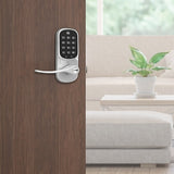 Yale Locks YRL216-NR-619 Yale YRL216-NR-619 Assure Lever Push-Button Keypad Lever Lock, Satin Nickel