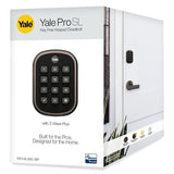 Yale Locks YRD136-ZW2-0BP Yale YRD136-ZW2-0BP Key Free Keypad Deadbolt with Z-Wave Plus, Pro Channel Exclusive, Oil Rubbed Bronze
