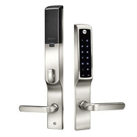 Yale Locks YRM276-CB1-619 Yale YRM276-CB1-619 Anderson Patio Door Lever, Satin Nickel