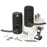 Yale Locks YRL216-WF1-BSP Yale YRL216-WF1-BSP Assure Lever Keypad with Wi-Fi, Black Suede Powder Coat