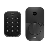 Yale Locks YRD634-BLE-BSP Yale YRD634-BLE-BSP Pro 2 Key-Free Keypad Lock with Bluetooth, Black Suede