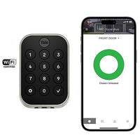 Yale Locks YRD634-WF1-619 Yale YRD634-WF1-619 Pro 2 Key-Free Touchscreen with WiFi, Satin Nickel