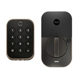 Yale Locks YRD634-ZW2-0BP Yale YRD634-ZW2-0BP Pro 2 Key-Free Keypad Lock with Z-Wave Plus, Oil-Rubbed Bronze