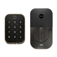 Yale Locks YRD634-ZW2-0BP Yale YRD634-ZW2-0BP Pro 2 Key-Free Keypad Lock with Z-Wave Plus, Oil-Rubbed Bronze