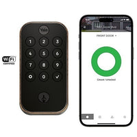 Yale Locks YRD614-WF1-0BP Yale YRD614-WF1-0BP Pro 2 Keypad with WiFi, Oil Rubbed Bronze