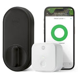 Yale Locks YRR10-WF1-BSP Yale YRR10-WF1-BSP Approach Lock with Wi-Fi and Bluetooth, Black Suede