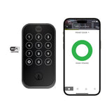 Yale Locks P103560 Yale YRD624-ZB3-BSP Pro 2 Touchscreen with Smart Lock, Black Suede
