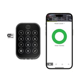 Yale Locks P103568 Yale YRD654-ZB3-BSP Pro 2 Touchscreen with Smart Lock, Black Suede