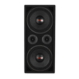 Loaded Voceteo Enclosure with Dual 10" Mids, Dual 3.78" Tweeters, Amplifier & Speakon Cable