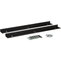 LINIER Mounting Rail Kit for Cabinet, Black Powder Coat