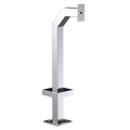 Pedestal Pro 33PE1-AXIS-01-304 42" Stainless Gooseneck Pedestal - Axis A4020-E