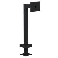 Pedestal Pro 33PE1-DOOR-01-CRS 45" Heavy Duty Gooseneck Pedestal - DoorBird D31TDH