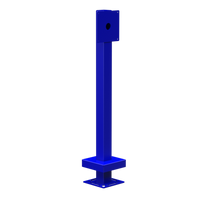 Pedestal Pro 33PE1-EMER-01-CRS 46" Heavy Duty Pedestal Emergency Wall Station Stand